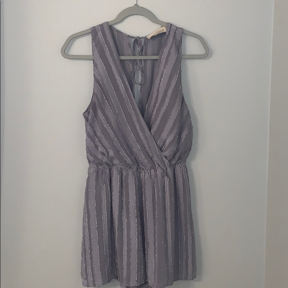 Grey romper